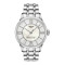 天梭(TISSOT) 杜鲁尔系列2018女士时尚休闲商务机械瑞士手表 钢表带银色 T099.207.11.118.00 白色