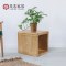 日式家居创意实木换鞋凳 小矮凳茶几圆凳子 梳妆凳亲子板凳椅_199_296 中号（无漆擦色款，_后3天发出）