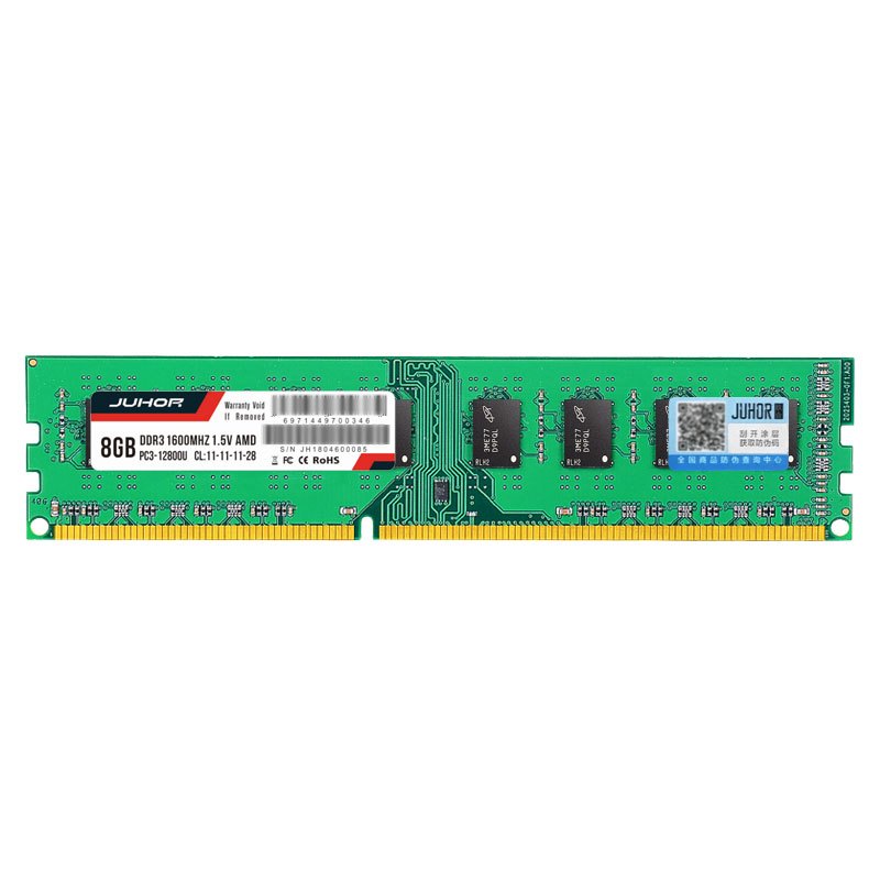 JUHOR玖合 DDR3 1600 8G台式机内存条 仅适用AMD处理器主板内存
