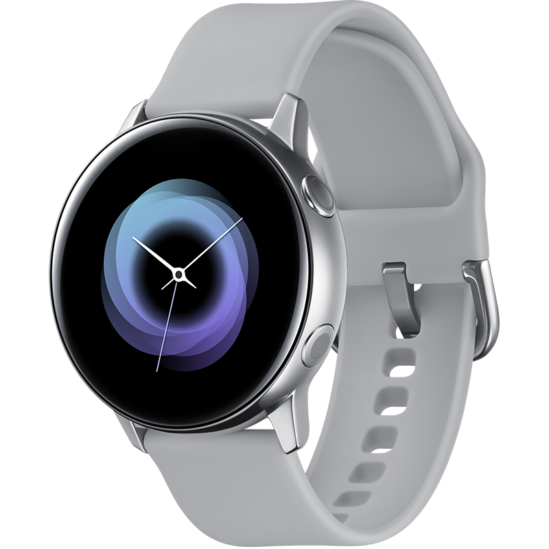 三星（SAMSUNG）Galaxy Watch Active智能手表 雅银 SM-R500NZSACHC