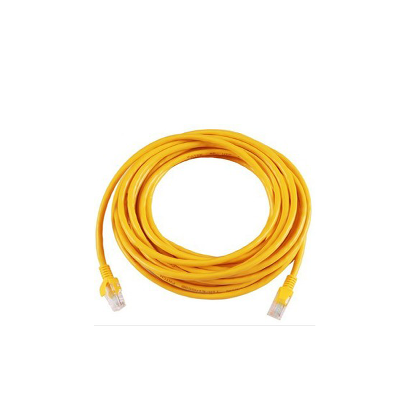 绿联NW103 Cat5e网线黄色 26AWG 铜包铝铝箔袋包装 5米