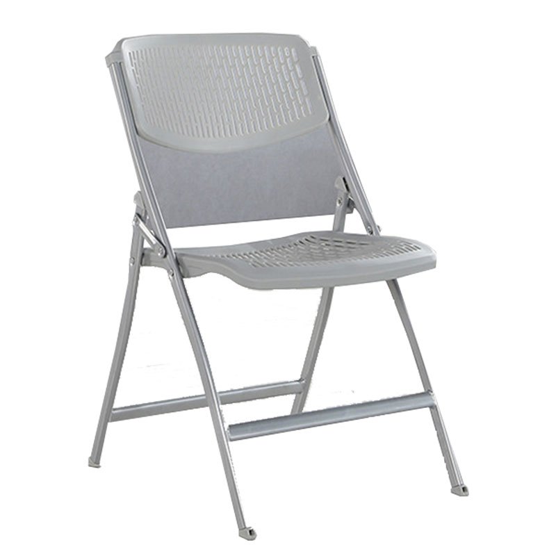富和美(BNF)折叠椅办公家具折叠培训椅办公椅会议室开会椅新闻记者椅透气椅007 灰色