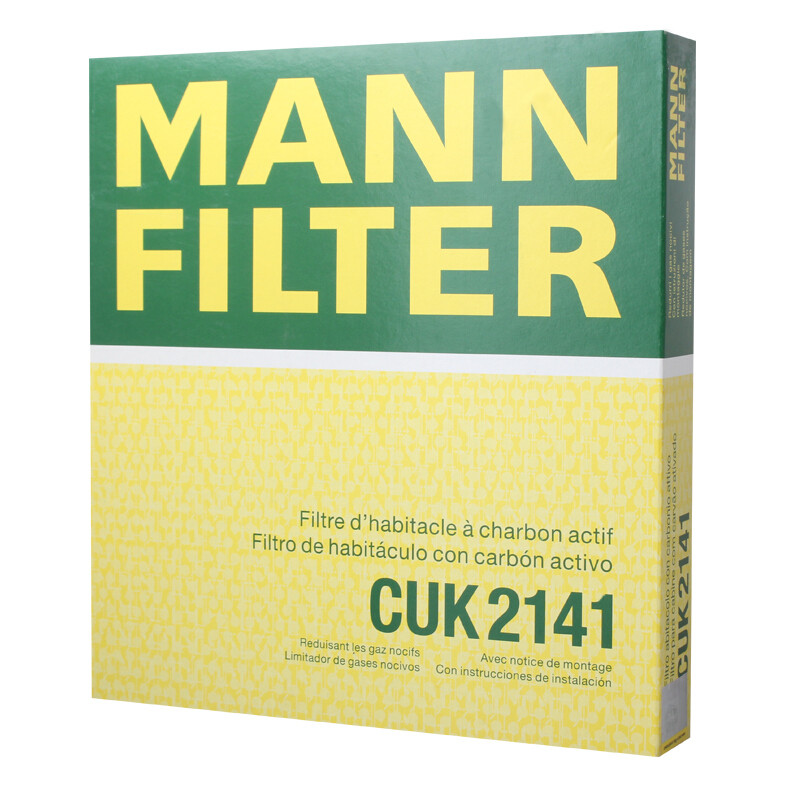 曼牌（MANN）空调滤清器带碳CUK2141适用于劲炫欧蓝德蓝瑟标致4008