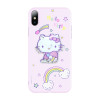 Hello Kitty iPhone Xs Max 液体气泡保护套 彩虹甜心