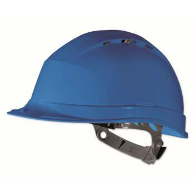 代尔塔(DELTAPLUS)102012-BL PP安全帽透气-蓝色 1顶