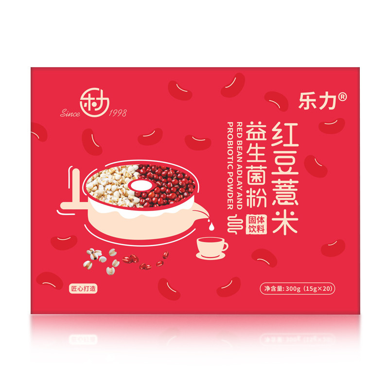 乐力红豆薏米益生菌