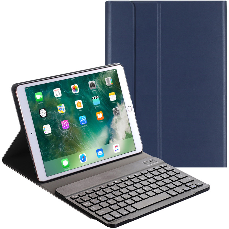 酷猫 iPad 10.5英寸/Pro11英寸蓝牙键盘保护套 蓝色-10.2寸通用
