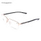 PORSCHE DESIGN保时捷 光学近视眼镜架 男款钛材质商务超轻眼镜框半框 P8316 57mm B金色