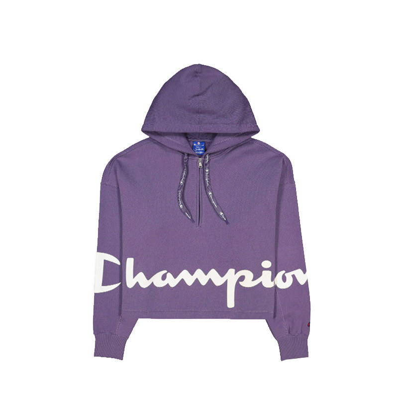Champion 女士连帽运动衫卫衣111915 M 紫色