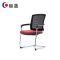钜晟 办公椅网布人体工学员工椅弓形会议椅ZCH-163C 酒红色