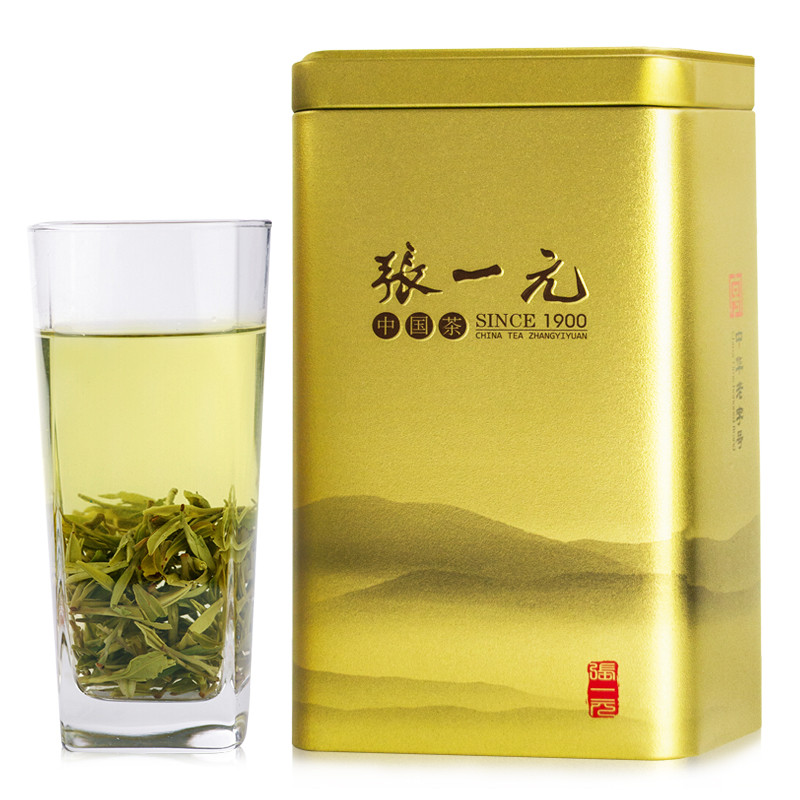 张一元 雨前龙井茶叶200g/罐 绿茶茶叶 三级浙江龙井