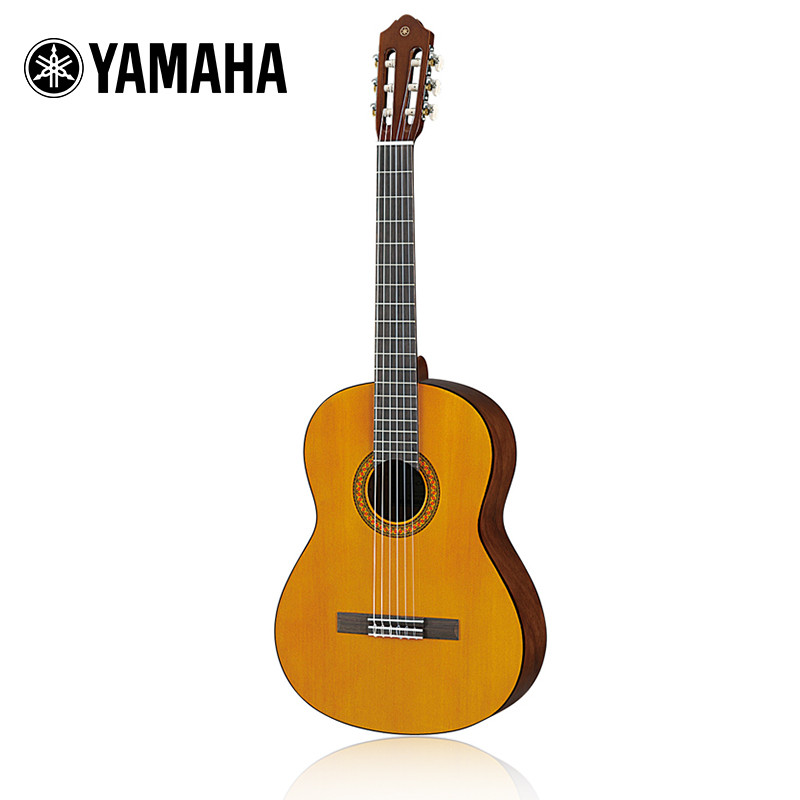 YAMAHA雅马哈吉他C40M古典吉他初学者39英寸吉它考级练习原木色经典哑光