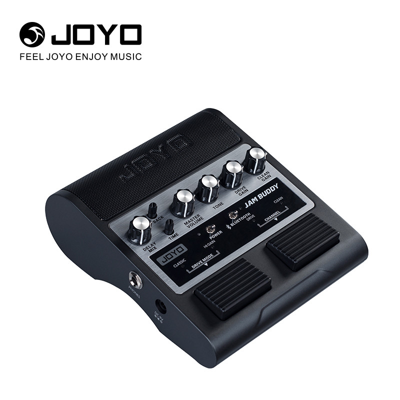 卓乐 JOYO JAM BUDDY双通道2X4W踏板式吉他效果器音箱可充电支持蓝牙播放小音响（黑色款）