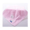 金号 T6091WH 纯棉小毛巾 单面纱布小熊方巾 幼儿园儿童小毛巾 30x30cm 单条 粉色 30*30cm