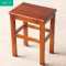 凳子实木木凳子方凳凳子椅子特价板凳实木凳子凳子家用_4 加大加粗加高实木色