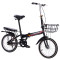 折叠自行车超轻便携成年人20寸男女式学生可放后备箱变速小型单车(99f) 20寸粉色_变速_礼包