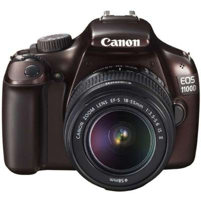 Canon 佳能 EOS1100D 数码单反相机 (EF-S18-55ISII  褐)