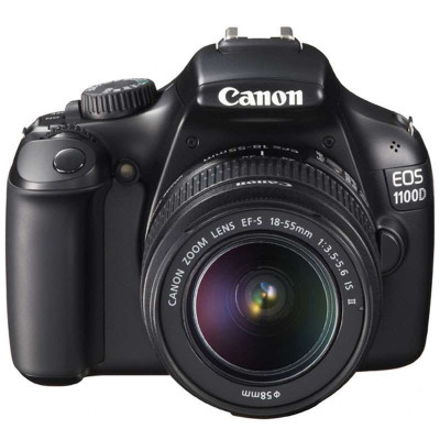 Canon 佳能  EOS1100D 数码单反相机 (EF-S18-55ISII 黑)