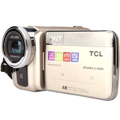 TCL D776HD 数码摄像机 (香槟色)