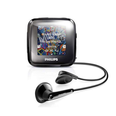 Philips 飞利浦  SA2SPK04/93 多媒体播放器 (4GB 黑色)