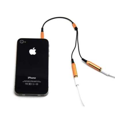 乐歌3.5毫米1分2耳机音频转接线I-CB11图片