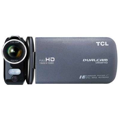 TCL数码摄像机D858FHD(钻石灰)
