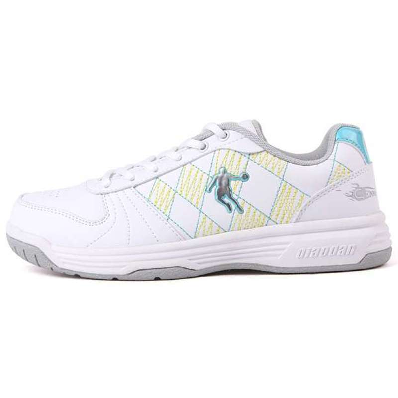 乔丹女款网球鞋CM1210610(41)白色\/钻蓝【报