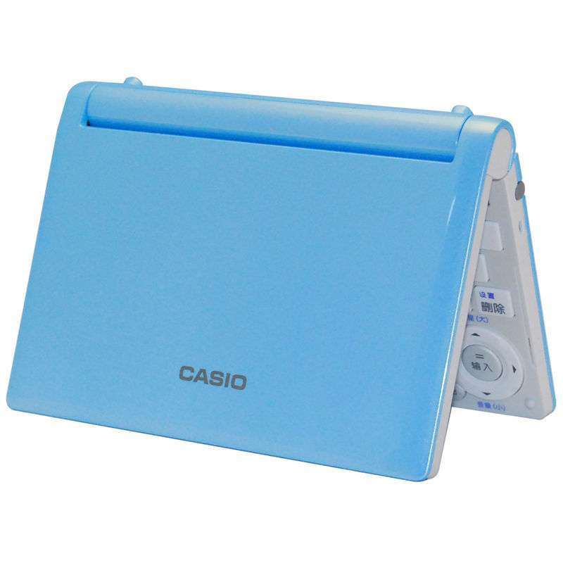 卡西欧电子辞典 e-d99 lb(冰海蓝)