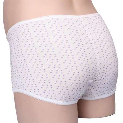 玛维妮NP02031迷你立体腹围中腰孕妇内裤白