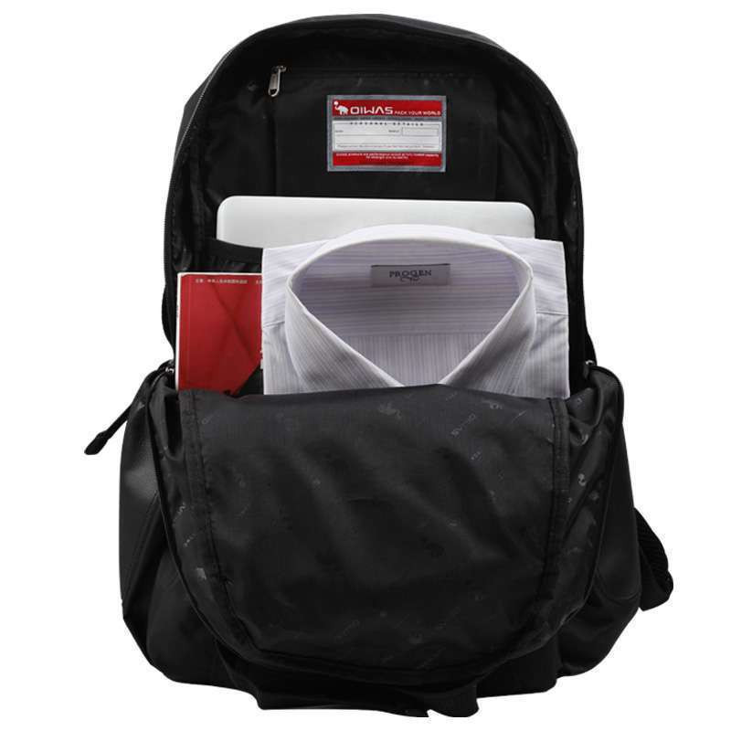 爱华仕oiwas男女双肩背包 韩版潮包 中学生书