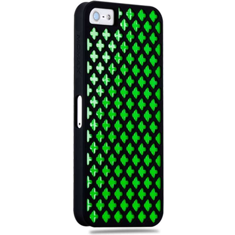 摩米士(MOMAX) 千网保护壳 苹果 iPhone 5 黑