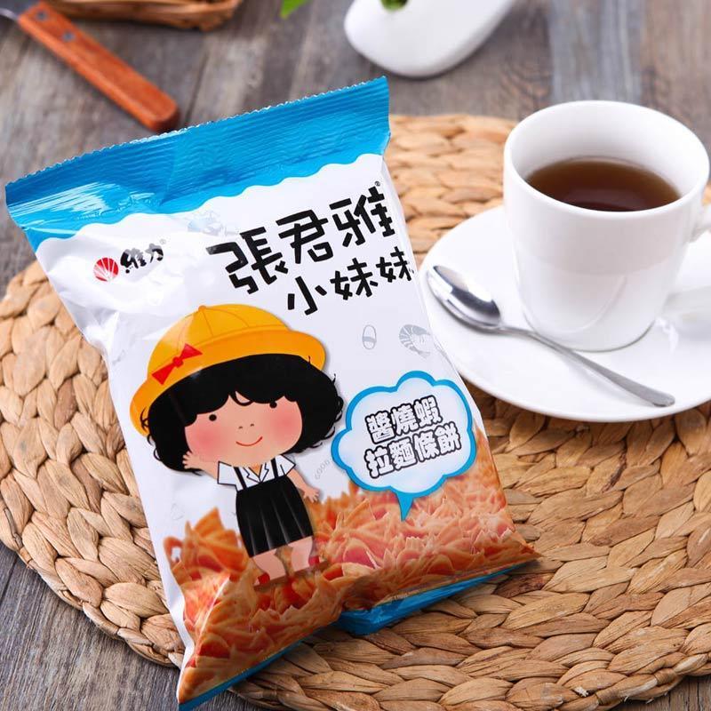 张君雅小妹妹 酱烧虾拉面条饼(台湾)