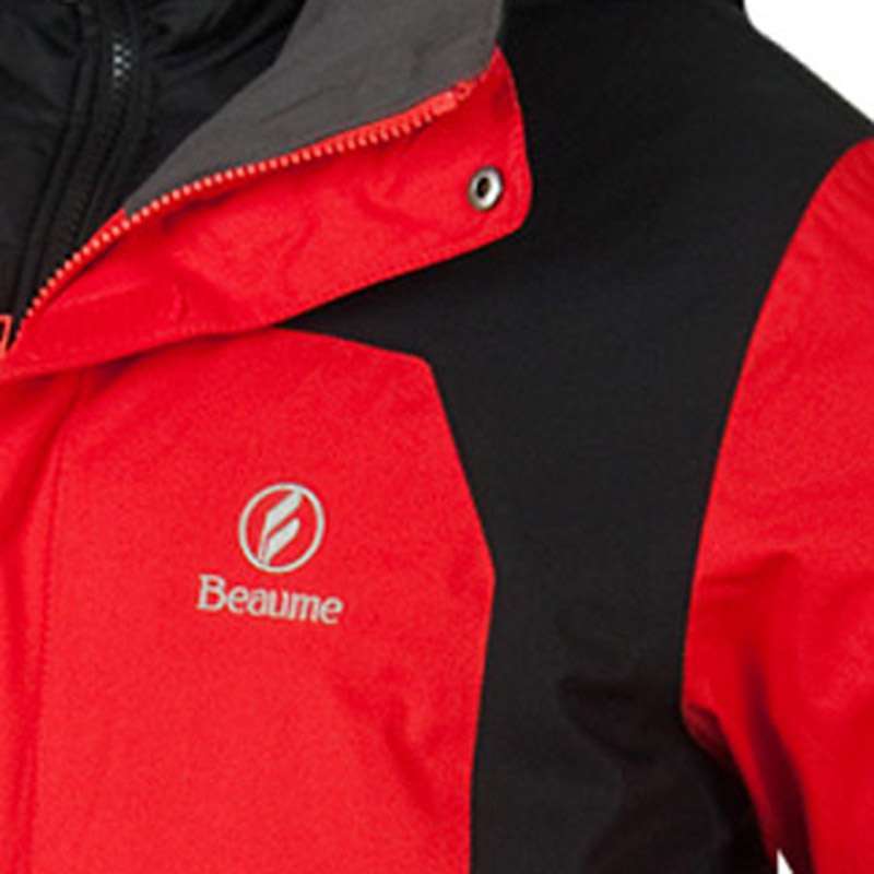 北客AA0472男款两件套BK110003 大红\/黑 M