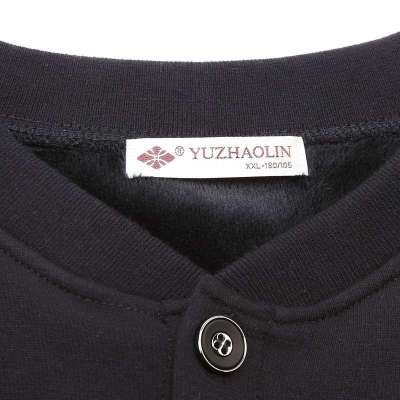 <em>俞兆林</em>针织<em>开衫</em>男中老年加厚加绒加肥加大<em>保暖</em>