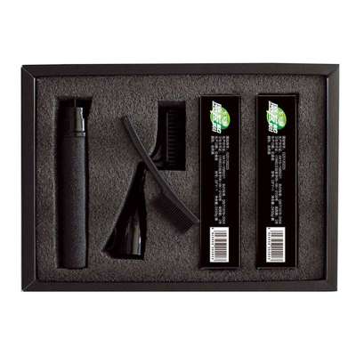 克蕾瑞斯 魔发梳一梳黑礼盒装纯植物泡沫染发