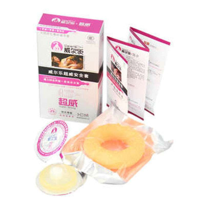 威尔乐超威柔珠避孕套内附魔力BB发声圈