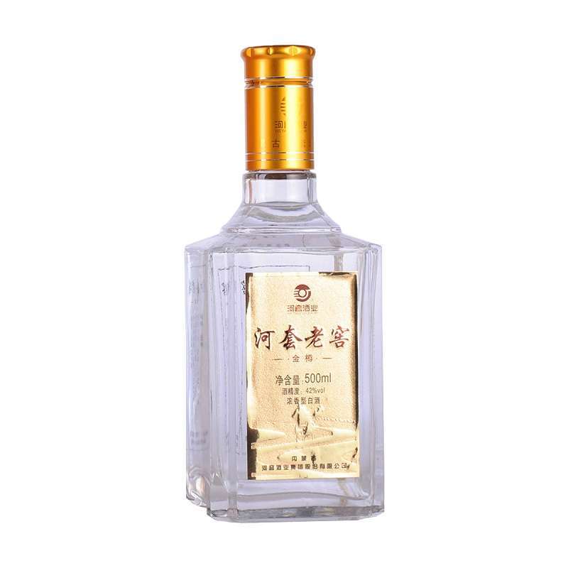 河套老窖金樽(奔马)42度 500ml