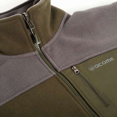 阿珂姆克里斯男式<em>抓绒开衫</em> 军绿/深灰 S【报价