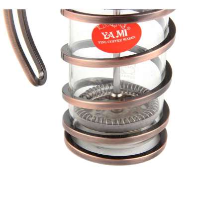 亚米YAMI5084华尔兹法压壶红古铜色