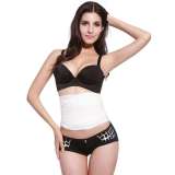 乐孕竹纤维纱布束腹带2卷装 ly06202 白色 XL在