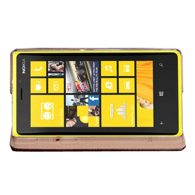 诺基亚Lumia 900皮套 920T商务可插卡 800C保