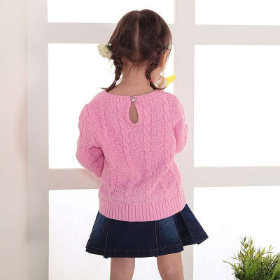 优1宝贝 2014秋冬<em>新款</em> 羊毛<em>女童</em>针织套衫 儿童