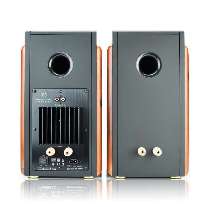 惠威m200mkii音箱m200mk2电脑音响2.0木质多媒体有源音箱