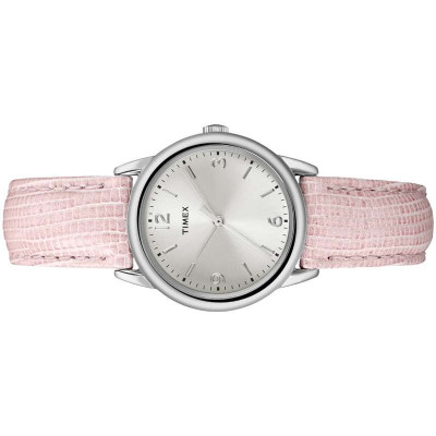 <em>天美时TIMEX</em> <em>简约</em>炫色<em>系列</em>-真皮鳄鱼纹石英女