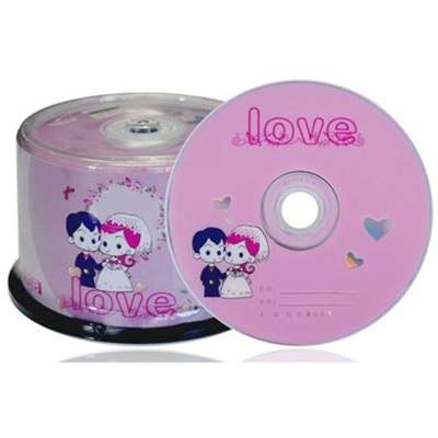 紫光婚庆DVD刻录盘4.7G刻录碟 DVD-R光盘空