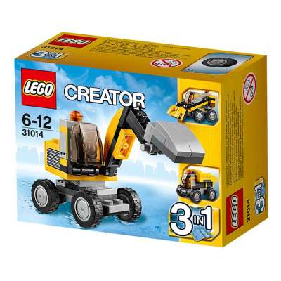 LEGO 乐高动力挖掘机L31014 早教 积木 玩具