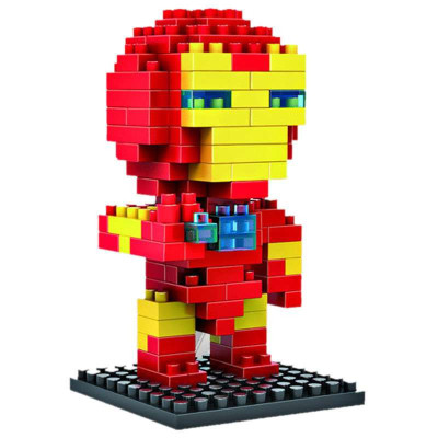 开心屋LOZ积木-钢铁侠