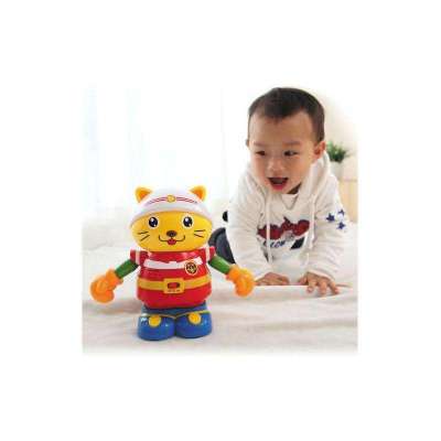 18个月-2-3岁 彩虹儿童玩具 智能猫咪公仔 宝宝