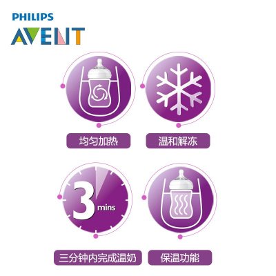 飞利浦新安怡 新款温奶器 暖奶器 热奶器 SCF355\/01【报价、价格、评测、参数】_暖奶器_苏宁易购