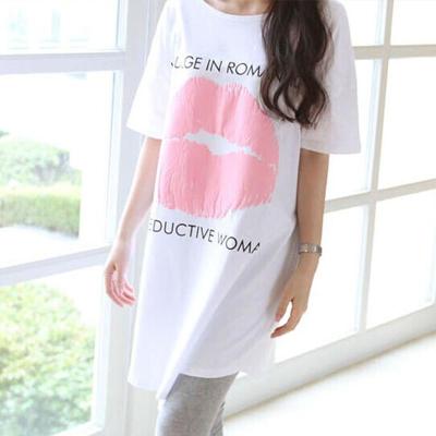 布衣妈咪 韩国孕妇裙大码宽松裙棉质韩版裙时